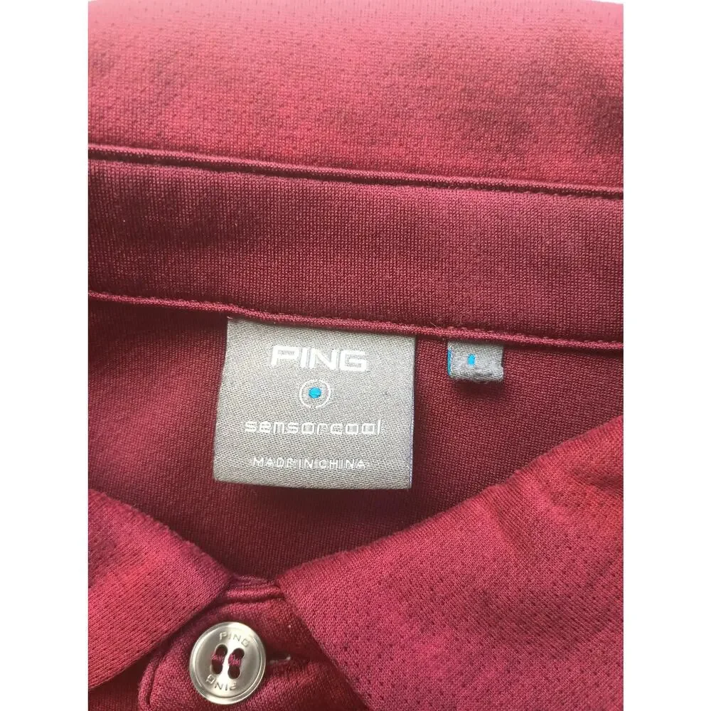 Ping Sensor Cool Mens‎ Golf Polo Shirt Lot of 6 Size Large Outdoors Casual